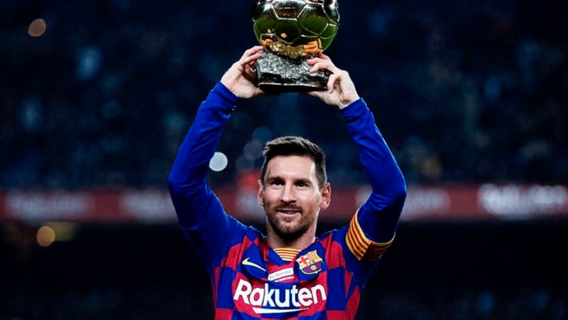 Leo estrenó su sexto Balón de Oro de la mejor manera.