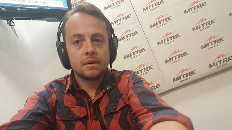 Leo Guevara es el movilero de las mañanas en Radio Mitre.