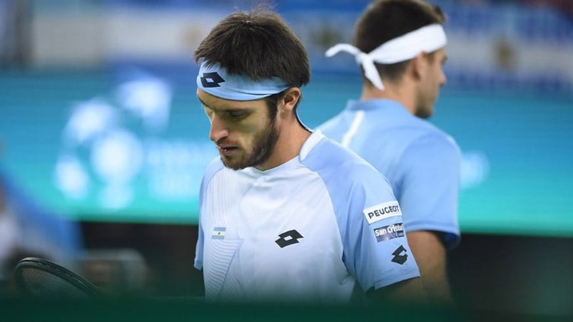 Leo Mayer y Juan Martín Del Potro, la pareja argentina.