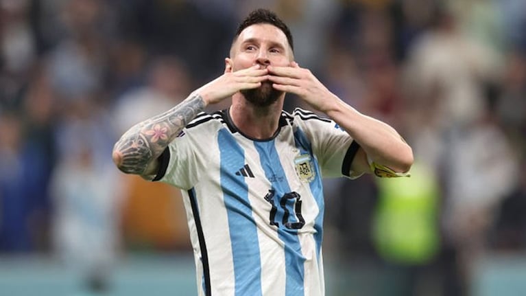 Leo Messi jugará su segunda final del Mundial tras la de Brasil 2014.