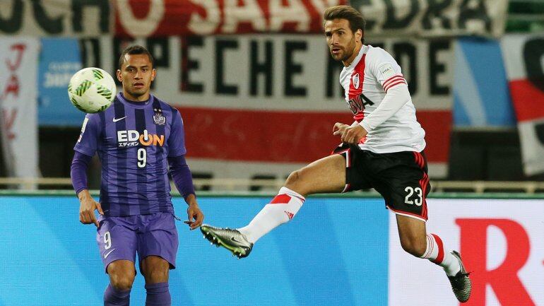 Leo Ponzio dominando el balón. Foto: Reuters.