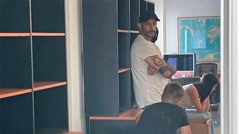 Leonardo Fariña estaba con tobillera electrónica.