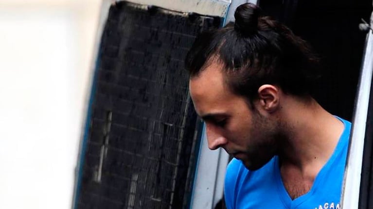 Leonardo Fariña llegó a tribunales sin chaleco antibalas.