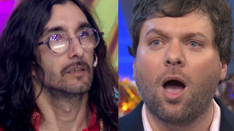 Leonardo sorprendió a Guido Kaczka con dos objetos particulares.