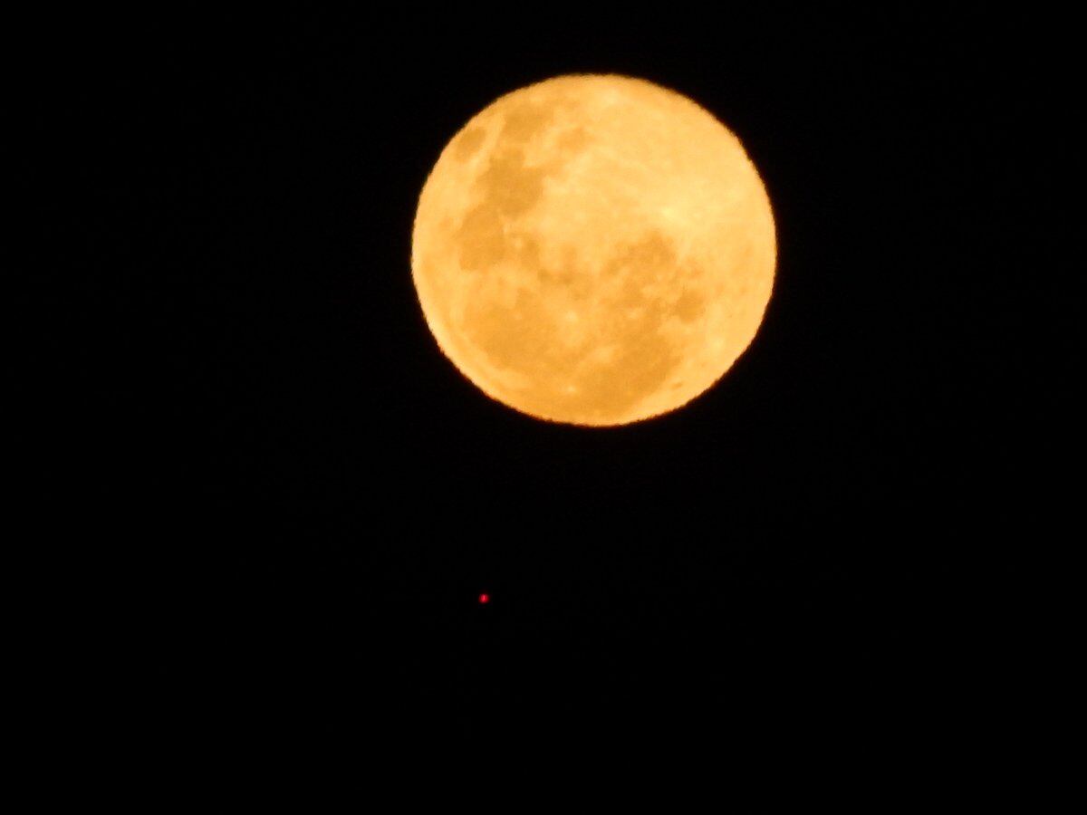 Leonel Londero y su fotos de la luna de fresa. 