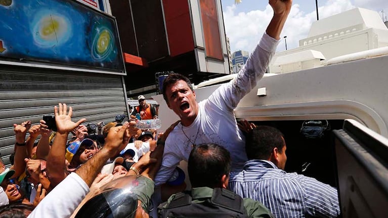 Leopoldo López es considera un preso político por organismos internacionales. Foto: Reuters / Archivo.