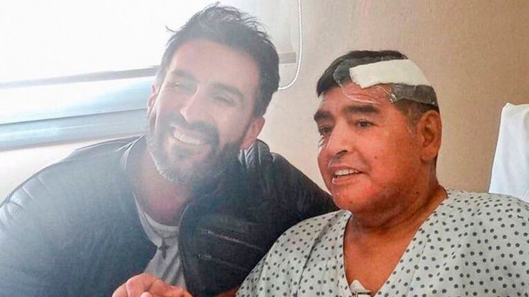 Leopoldo Luque operó a Diego Maradona de un hematoma subdural el 4 de noviembre.