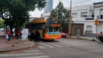 Lesionados tras un accidente entre dos colectivos. 