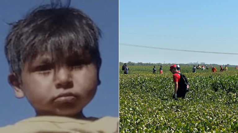 Liam tiene tres años y desapareció el sábado en Ballesteros Sud. (Foto: Policía de Córdoba)