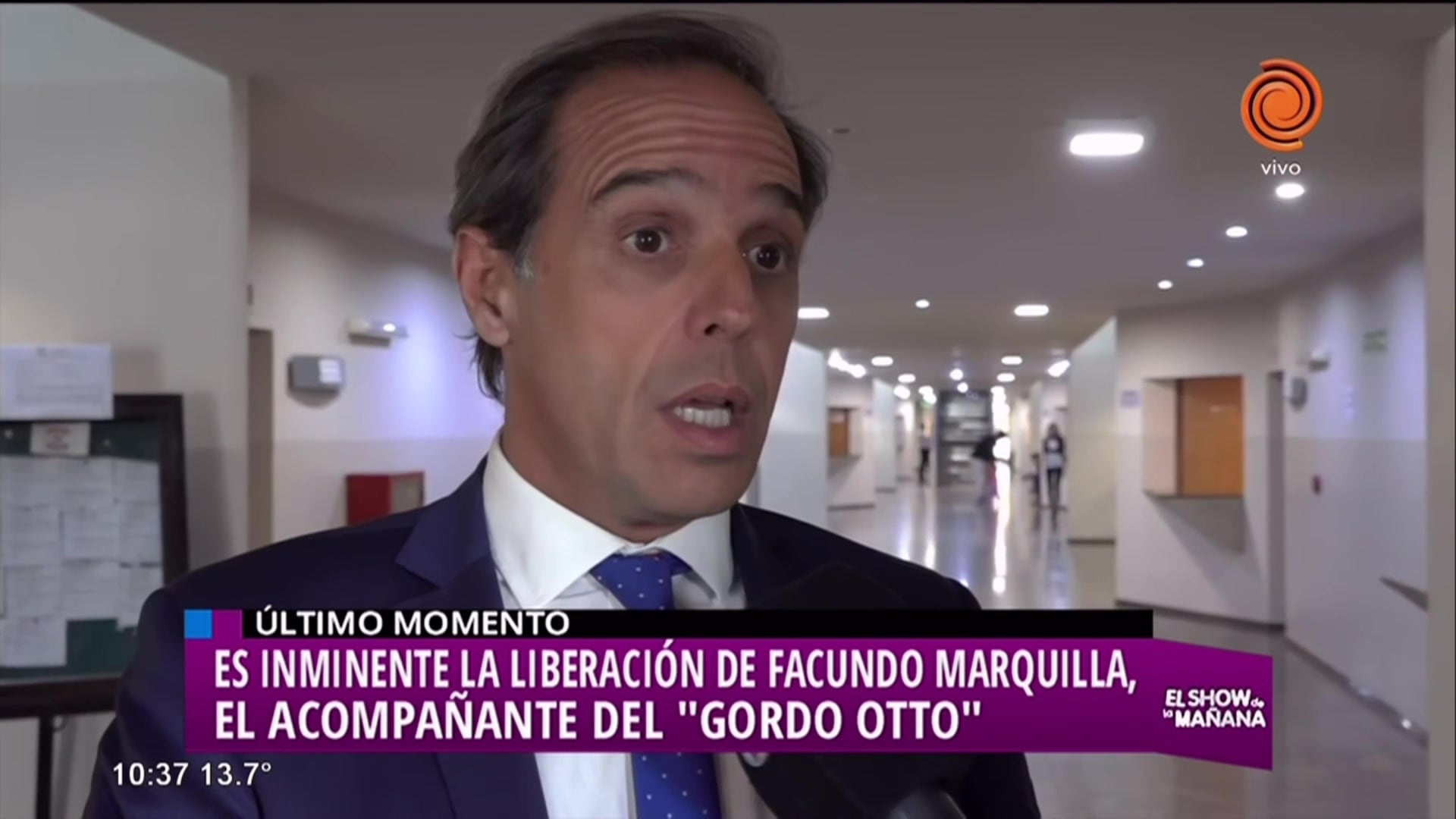 Liberarán a Facundo Marquilla, el acompañante del "Gordo Otto"