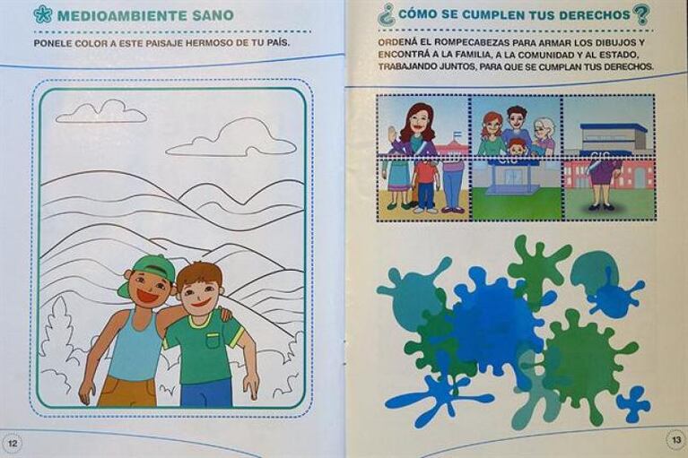 Libros infantiles con imágenes de Cristina y Evita