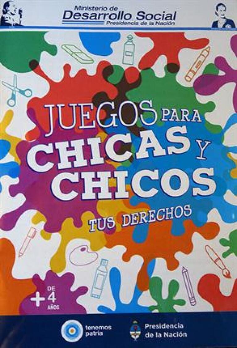 Libros infantiles con imágenes de Cristina y Evita