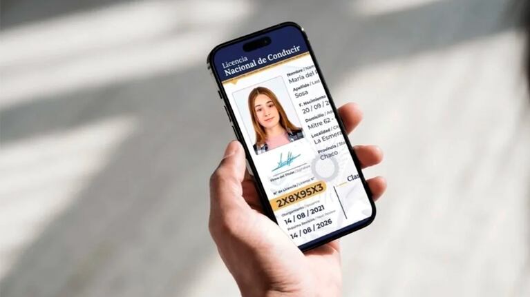 Licencia de conducir digital implementada por el Gobierno nacional.