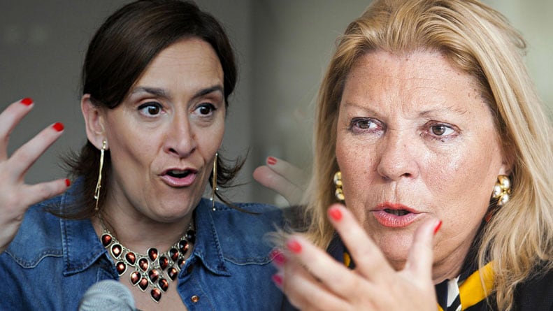 Lilita Carrió cuestionó con dureza a la vicepresidenta Gabriela Michetti.