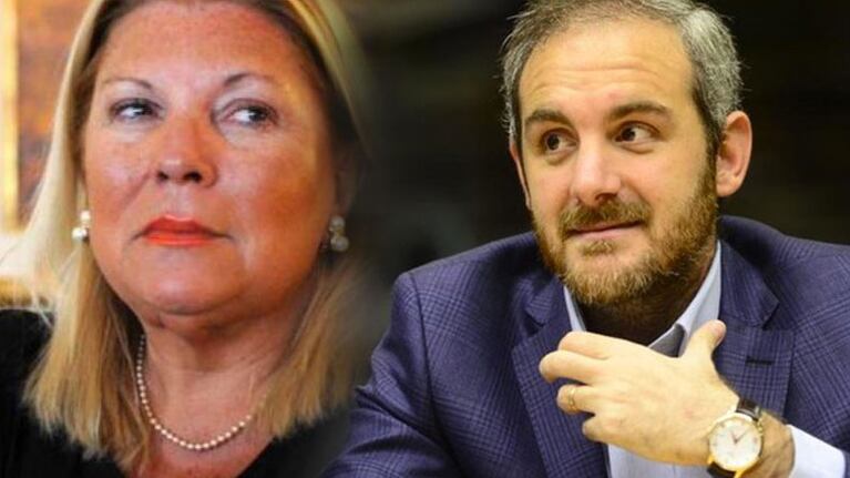 Lilita Carrió dejó la denuncia contra Rufeil antes de finalizar su gira por Córdoba.