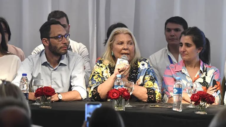 Lilita Carrió, la fundadora del partido político en 2002.