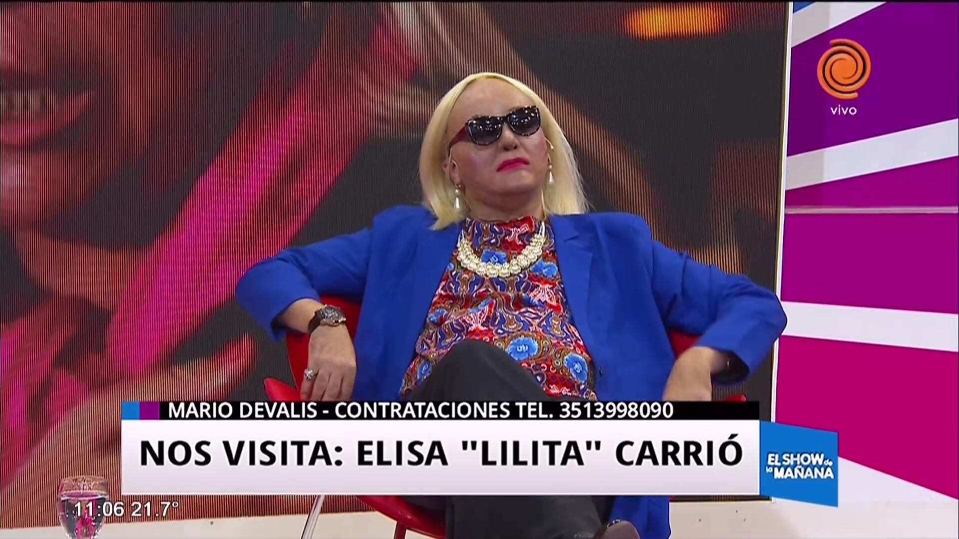 "Lilita" Carrió por Mario Devalis