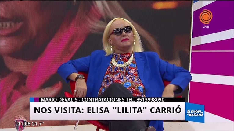 "Lilita" Carrió por Mario Devalis