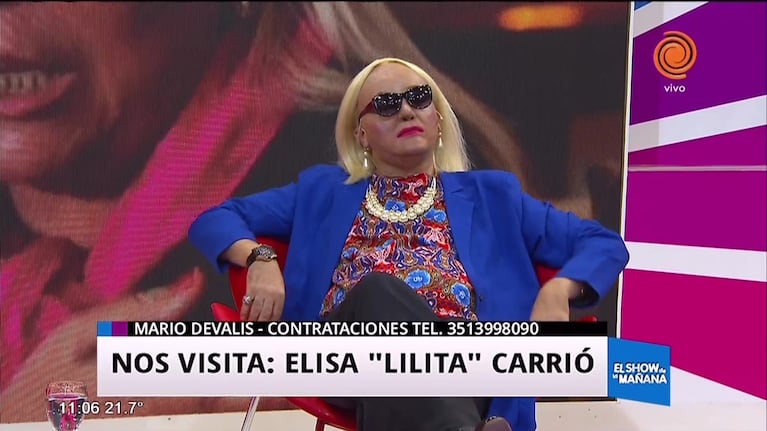 "Lilita" Carrió por Mario Devalis