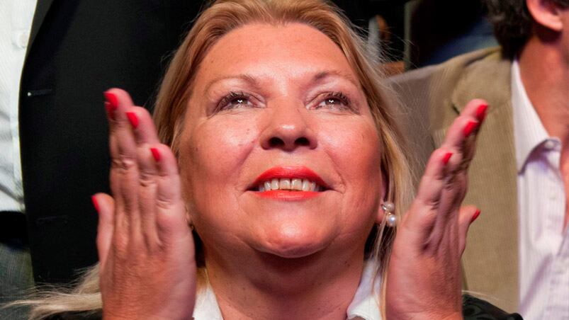 Lilita Carrió se divirtió y divirtió a sus seguidores. 