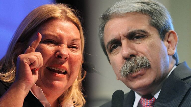 Lilita y Aníbal se tiraron con todo. 