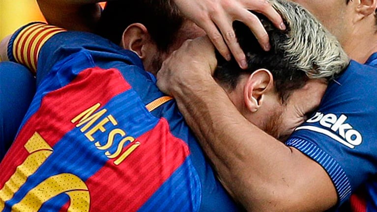 Lio Messi ya convirtió seis goles en seis días, desde que volvió de la lesión.