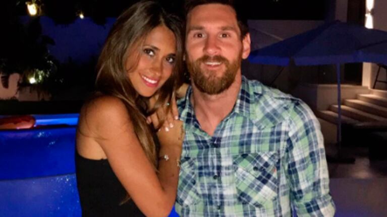 Lio y Antonella, a punto de dar el sí.