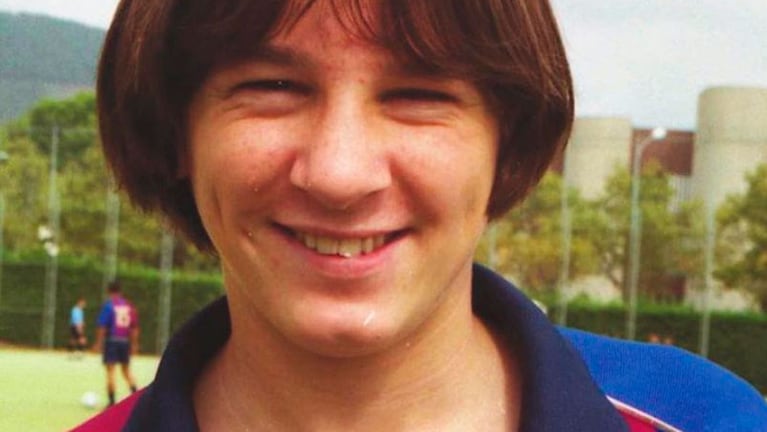 Lionel Messi, cuando tenía tan solo 13 años.