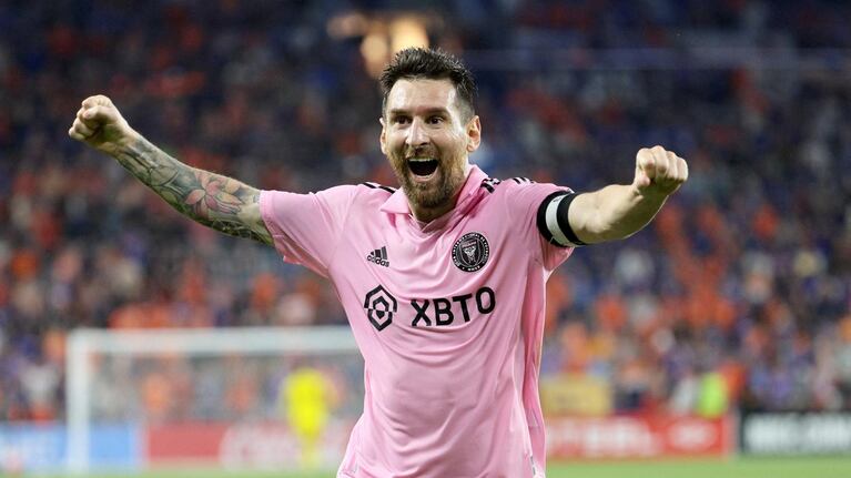 Lionel Messi debutó en la liga estadounidense.