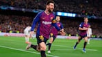 Lionel Messi festeja su golazo.