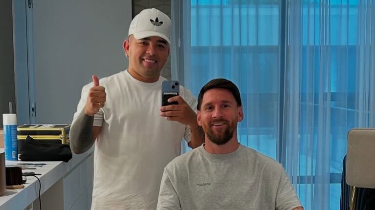 Lionel Messi (Foto: Instagram @dany_ale_32)