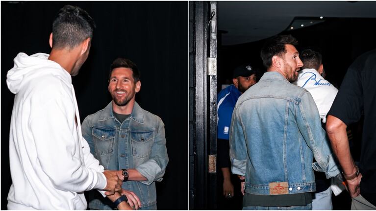 Lionel Messi fue a ver un partido de Miami Heat en la NBA (Foto: Instagram @miamiheat)