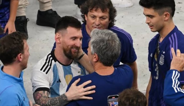 Lionel Messi habló del Mundial 2026 en la despedida de Jorge.