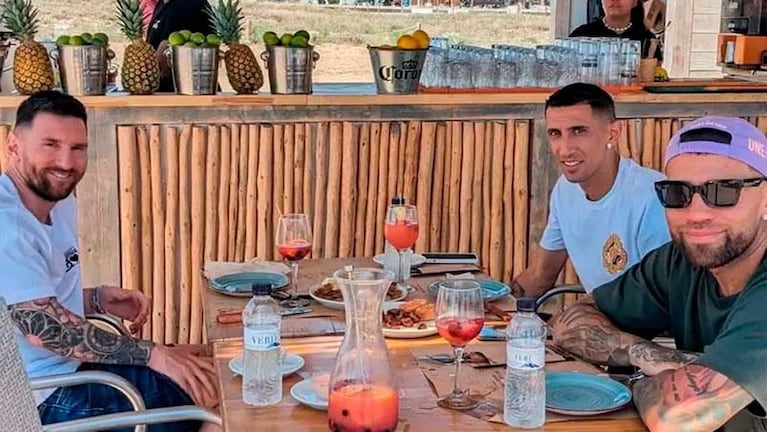 Lionel Messi llegó a Rosario y arrancó sus vacaciones: el video