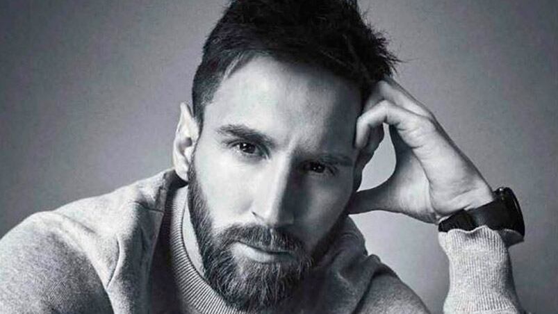 Lionel Messi posó para la revista mexicana. 