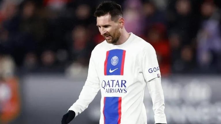 Lionel Messi quedó fuera de la lista de convocados del PSG