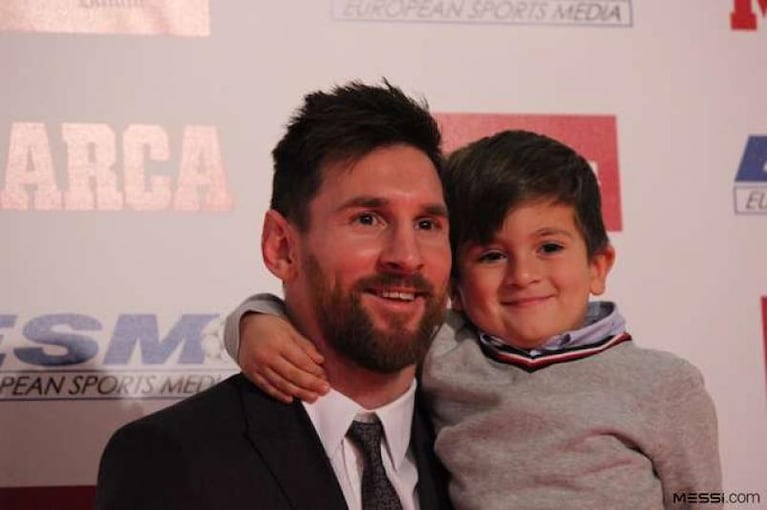 Lionel Messi recibió su cuarta "bota de oro"