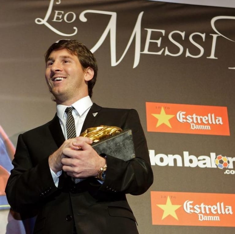 Lionel Messi recibió su cuarta "bota de oro"