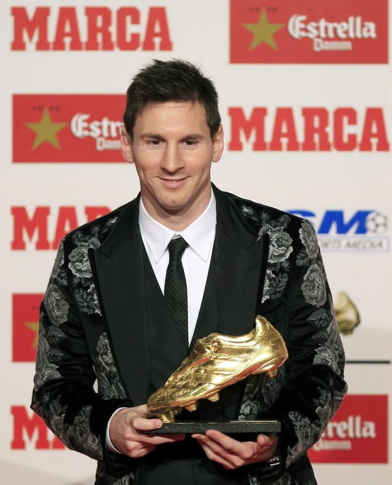 Lionel Messi recibió su cuarta "bota de oro"