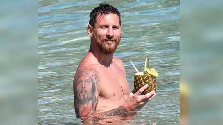 Lionel Messi reveló que el vino con Sprite es su trago preferido.