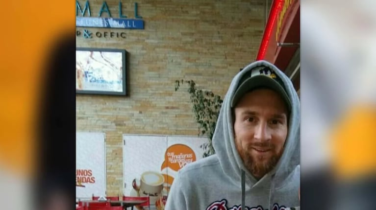 Lionel Messi revolucionó un shopping en Rosario