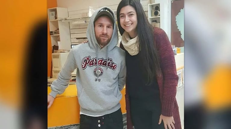 Lionel Messi revolucionó un shopping en Rosario