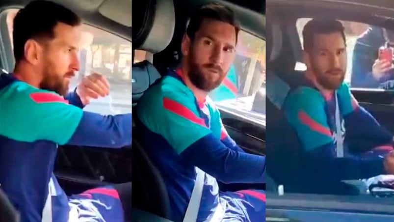 Lionel Messi se cansó de los tiktokers.