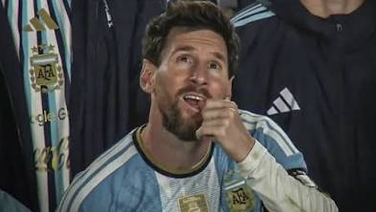 Lionel Messi se despidió de la Selección pero hubo un insólito show de drones que desconcertó a todos.