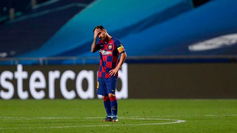 Lionel Messi se quedó sin títulos en una temporada por segunda vez en su carrera.