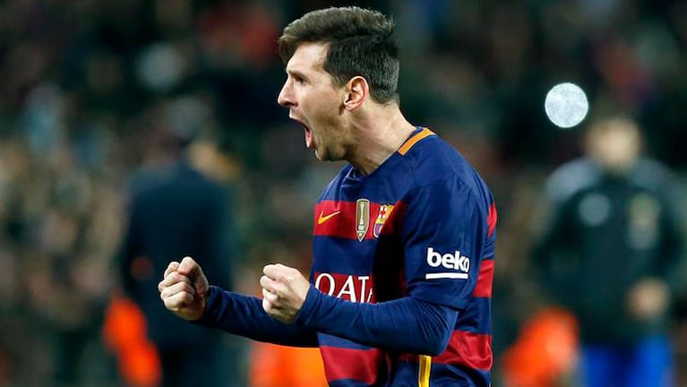 Lionel Messi vivió una jornada de festejos. 