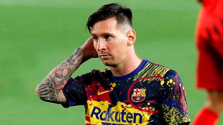 Lionel Messi volvió a cortarse el pelo.