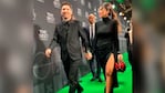 Lionel Messi y Antonela Roccuzzo, de gala. 