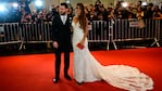 Lionel Messi y Antonela Roccuzzo, divinos para la foto.