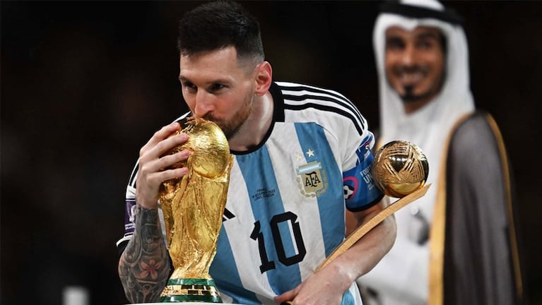 Lionel Messi y su consagración en la Copa del Mundo.
